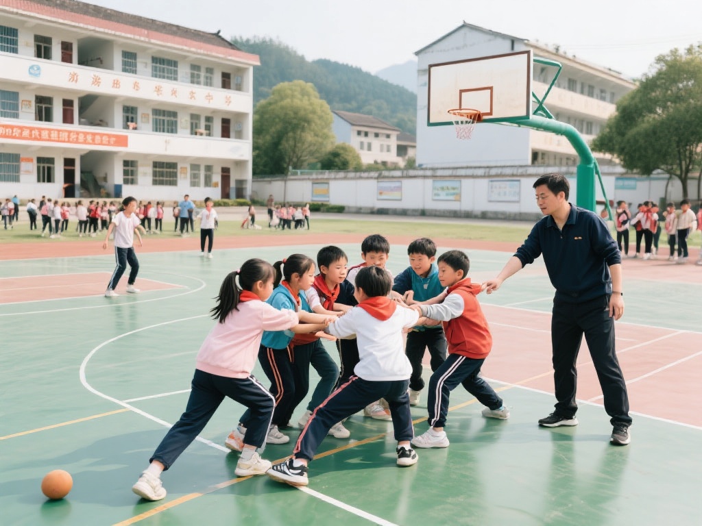 游风九年制学校体育老师如何提升学生体能与团队合作能力？ (游风九年制学校体育老师如何有效提升学生体能与团队合作能力？）